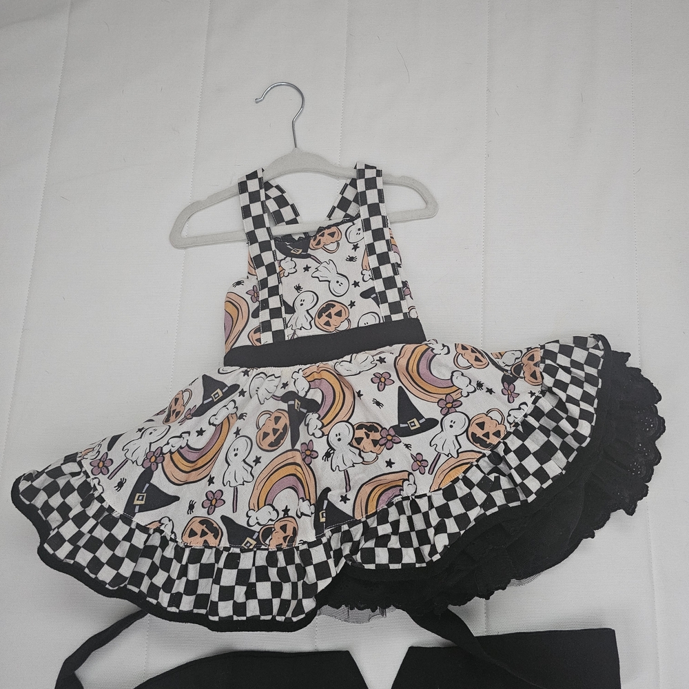 Liv + Stella Halloween Rainbow Dress Costume